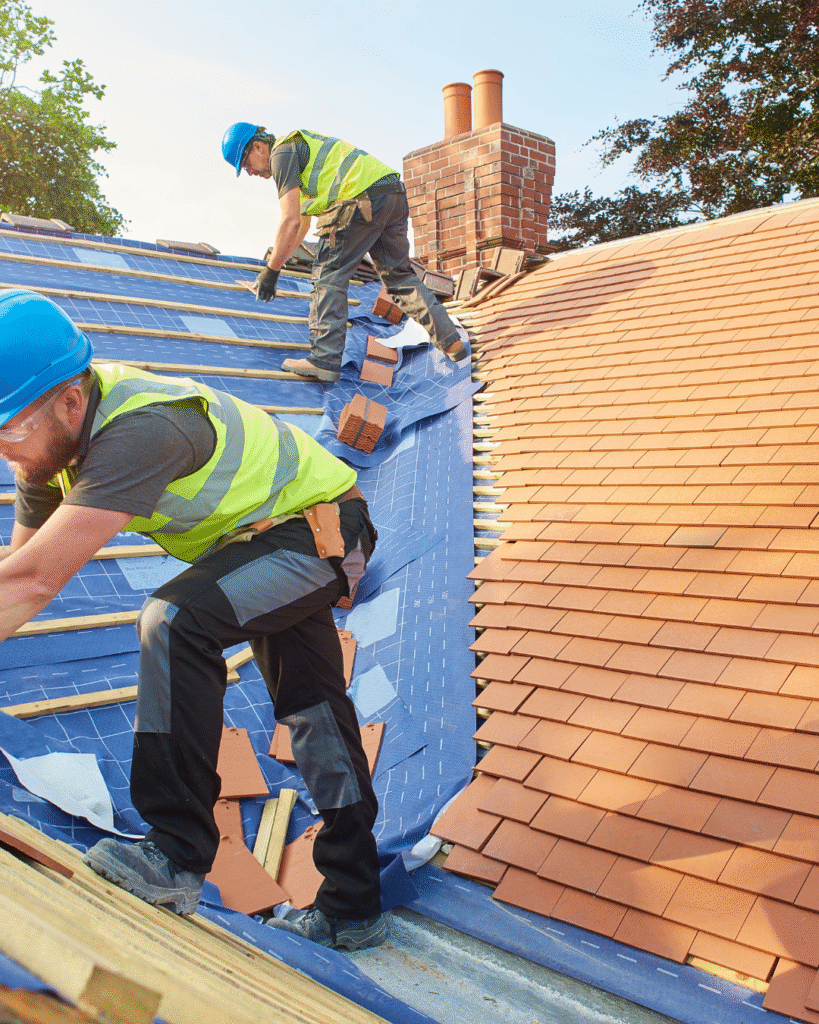 Roof tarping
